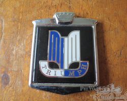 Triumph badges for Triumph