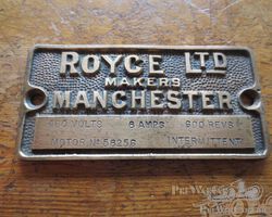 Royce generator for A variety of cars