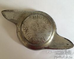 British Salmson hubcaps / hubs for British Salmson