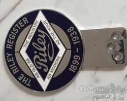 Riley badges for Riley