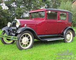 Ford Model A 4 door sedan leatherback 1929 for sale