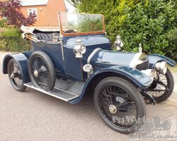 Wolseley 12/16 Original two seat with dickey seat 1912