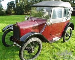 Austin 7 Pramhood Chummy Scoop Scuttle 1923