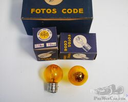 Unidentified bulbs for a variety of French cars