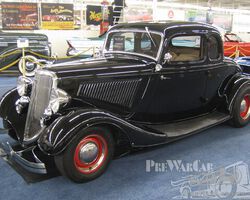 Ford Custom 5-Window Coupe 1934 SOLD