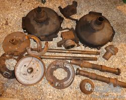 De Dion Bouton axles rear for De Dion-Bouton