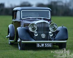 1936 Derby Bentley Alloy Bodied 4.25 Litre Sports Saloon
