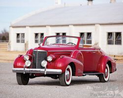 Cadillac V-16 Convertible Coupe 1938 for sale