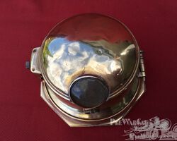 Kissell octagonal brass cowlight (acetylene)