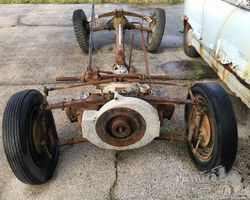 Tatra T57 chassis & drivetrain