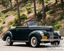 Ford DeLuxe Convertible 1940 for sale