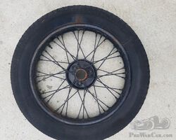 Morris wheels / tyres ( & parts) for Morris