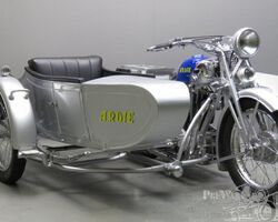 Ardie mc SS31Silberpfeil with Ardie sidecar 500cc 1 cyl ohv 2701 1931 for sale