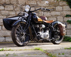 Indian mc Chief Gespann 1200ccm 1936 for sale