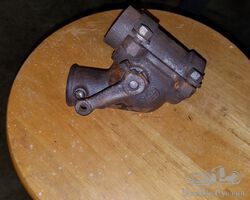 Heater valve assembly  for Buick Type 33, built 1923, 1924, 4 cyl. machine