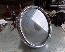 Lucas headlights for Rolls-Royce