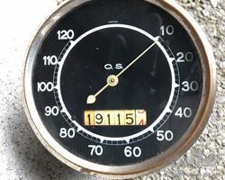 O.S. clock / rev counter / speedo for Amilcar