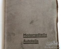 A variety of cars documentation (parts book) for A variety of cars