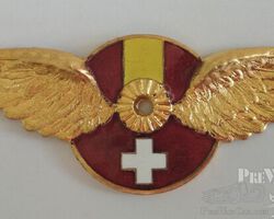A variety of cars badges for Hispano Suiza