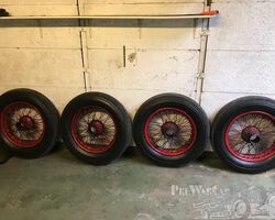 Rudge Whitworth wheels / tyres ( & parts) for Bentley
