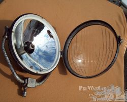 Carl Zeiss Jena headlights for a variety of British cars
