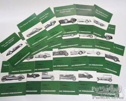 Profile Publications documentation (literature) for A variety of cars