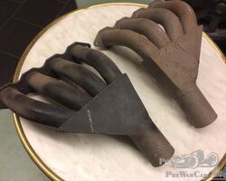 Bugatti exhaust, cut-out, muffler for Bugatti