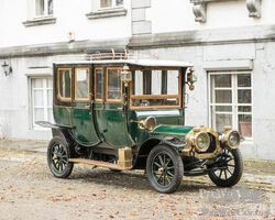 De Dion-Bouton AX 15 HP Double Berline by Roussille & Fils, Bergerac 1908 for sale