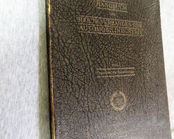 Handbuch des Reichsverbandes der  Automobilindustrie 1928