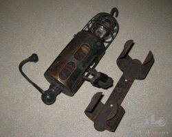 Lucas Inspection Lamp complete with Original Mounting Bracket