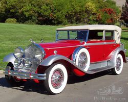 1930 Packard 745 Convertible Sedan “DeLuxe Eight” by Dietrich