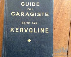 Guide du garagiste Kervoline 1928