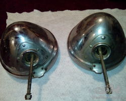 Lucas P100L Headlights with Sealed unit conversion.