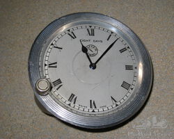 Jaeger Paris 8 Day Car Clock