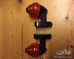 set of 2 side lamps R.O.G made in belgium