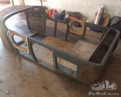 A VDP style body frame for a vintage Bentley or similar type of car