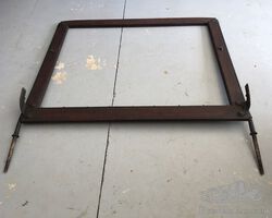 Large Veteran Car front Windscreen