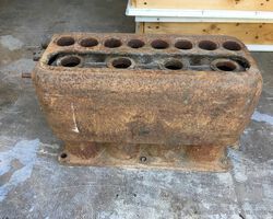 engine block for Delahaye type 87