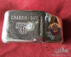 Smiths vintage nickeled cover for fusebox