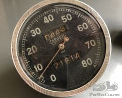 compteur Jaeger 80 km/h en bon état