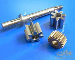 SHAFT & GEARS for OIL PUMP for T35,38,51 and T37,40