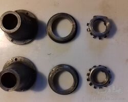 Bugatti parts for front axle