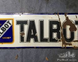 Double-sided TALBOT enamel plaque