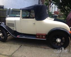 Swift  1929 two door convertible coupe  with rumble seat