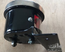 Unit with brake/stop sign and light for number plate