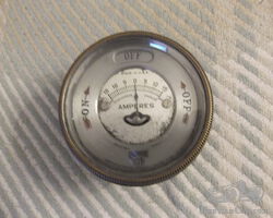 Smiths Bezel Switch and Ammeter Bentley Type