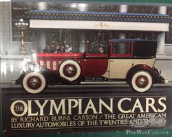 The Olympian Cars book