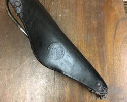 Rare Indian Chief Leather Bicycle Saddle. 1920's