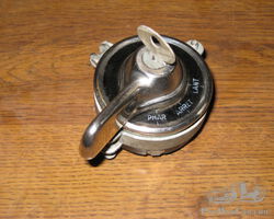LAB Dashboard Nickle Plated Ignition & Lighting Switch - NOS