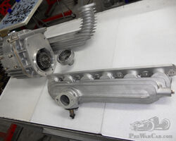 Compressor plus attaching parts for Alfa Romeo 6C 1750 GS